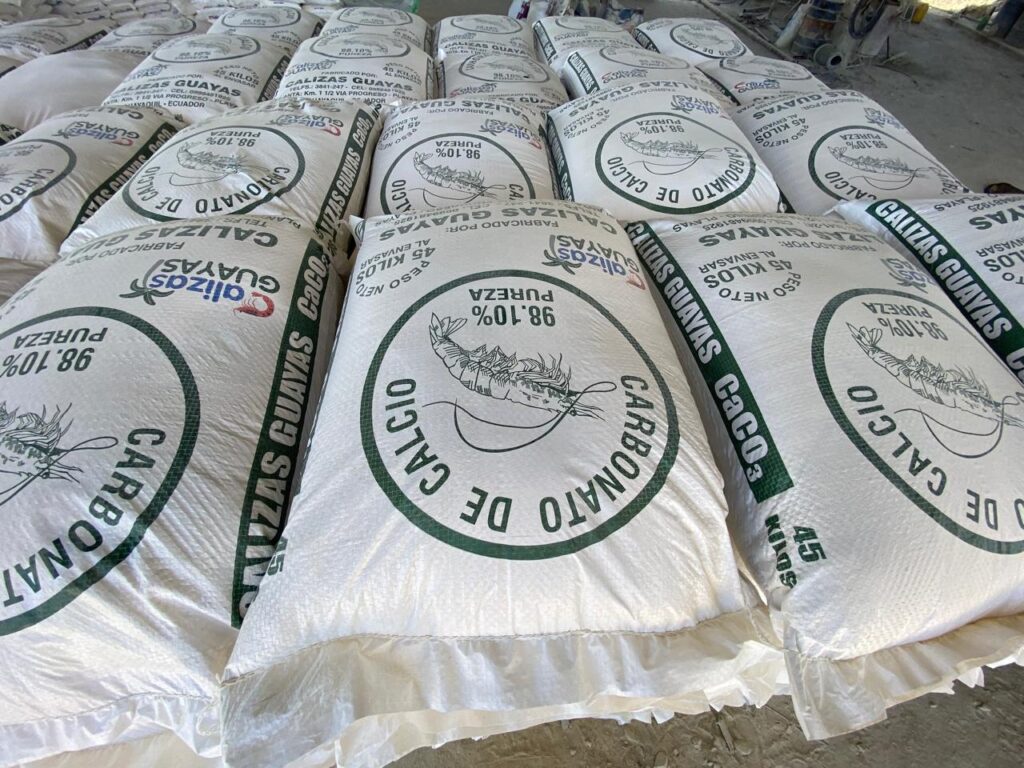 Equipo y planta de Calizas Guayas